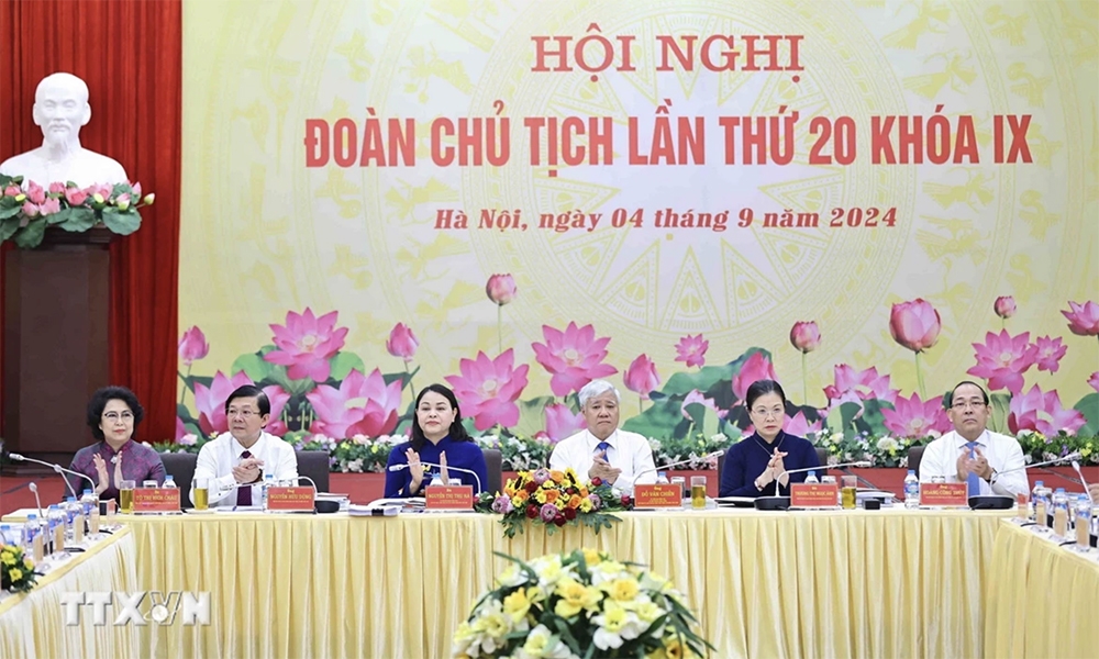 Hội nghị Đoàn Chủ tịch Ủy ban Trung ương Mặt trận Tổ quốc Việt Nam lần thứ 20