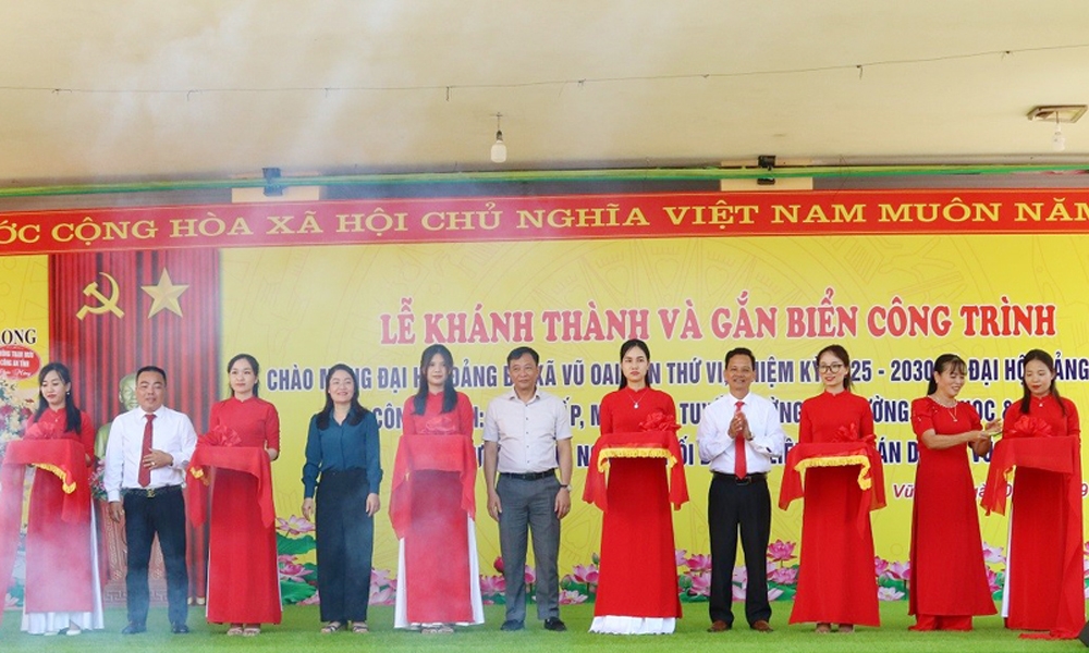 Hạ Long: Khánh thành công trình chào mừng Đại hội Đảng các cấp