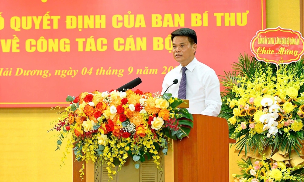 Hải Dương có tân Chủ tịch UBND tỉnh