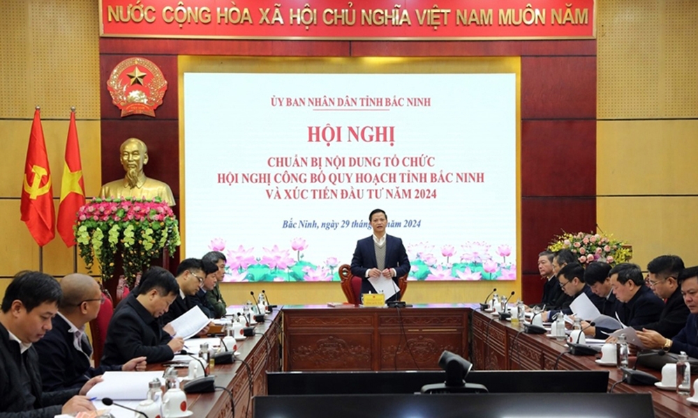 Bắc Ninh sắp tổ chức Hội nghị công bố quy hoạch và xúc tiến đầu tư năm 2024